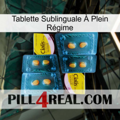 Tablette Sublinguale À Plein Régime cialis5